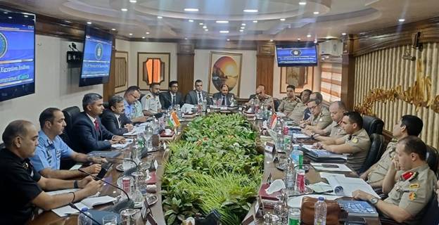 11th Joint Defence Committee Meeting between India & Egypt Held in Cairo